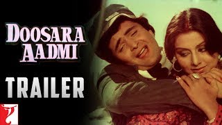 Doosara Aadmi  Official Trailer  Rishi Kapoor  Neetu Singh  Rakhee [upl. by Willet]