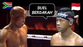 Tinju Daud Yordan Vs Petinju Afrika Berakhir Mengenaskan [upl. by Accissej]