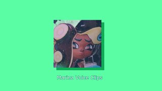 Marina Voice Clips  Splatoon 2 [upl. by Lindon]