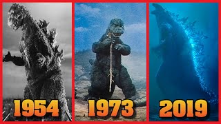 Evolution of Godzilla Roars 19542019 [upl. by Jaquiss]