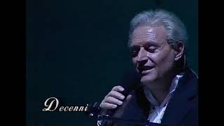 Amedeo Minghi  Decenni  recital Anita 2001  VHS remastered [upl. by Aivatan]