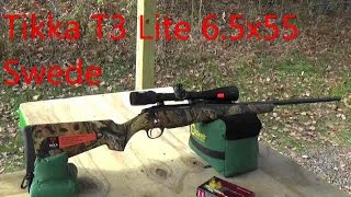 Tikka T3 Lite 65x55 Swede Review [upl. by Eimmis12]