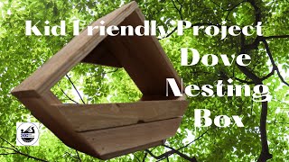 Build a KidFriendly Dove Nest Box in Minutes [upl. by Cloris62]