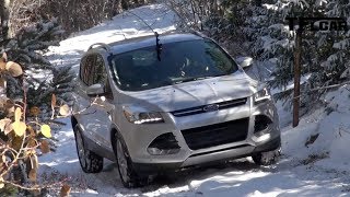 2014 Ford Escape EcoBoost 4WD Colorado OffRoad Review 20 [upl. by Mundt56]