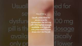 Sildenafil 100mg How to take it  side effects short shorts [upl. by Botzow]