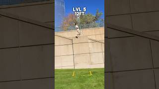 Flipping into squares from different heights challenge ​⁠colekovnesky flip [upl. by Rior]