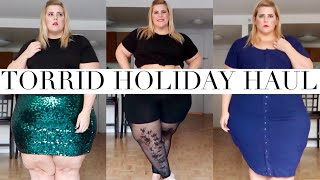 Torrid Winter  Holiday Plus Size Haul [upl. by Doreen]