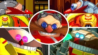 Evolution of Death Egg Robot Battles in Sonic Games 19912017 [upl. by Nocam]