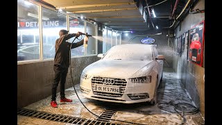 Professional Steam Car Wash Foam Wash and Detailing Services  Active Car Wash [upl. by Polash]