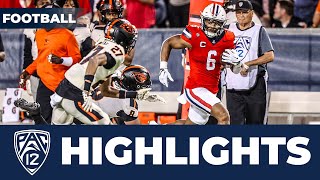 Arizona vs No 11 Oregon State Football Highlights  2023 Season [upl. by Enaols504]