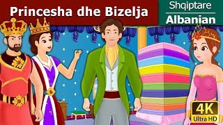 Princesha dhe Bizelja  Princess And The Pea in Albanian  AlbanianFairyTales [upl. by Htrag]