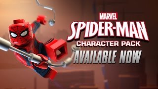 LEGO Marvel’s Avengers  SpiderMan Character Pack Trailer [upl. by Clancy]