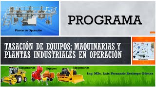 Video Programa Taller de Equipos Vehículos Maquinarias y Plantas Industriales [upl. by Mirelle]