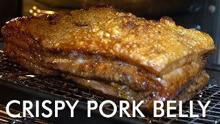 Crispy Pork Belly Recipe  Oven Roasted  Simple amp Quick Recipe [upl. by Akemaj]