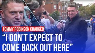 Tommy Robinson charged under the Terrorism Act  LBC [upl. by Akinaj]