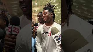 KoolAid McKinstry and Terrion Arnold at Alabama’s Pro Day  Alabama Football [upl. by Adara]