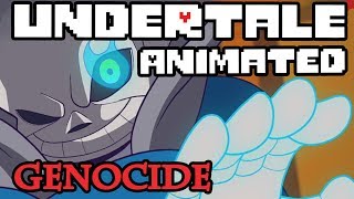 Undertale Animated Genocide Interpretation [upl. by Buckley]