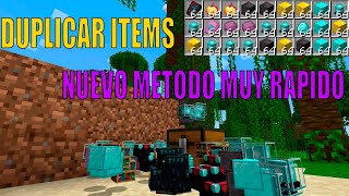 ✅ Truco Duplicar Items en Minecraft Bedrock 12080 ✅ NUEVO METODO [upl. by Osbourn]