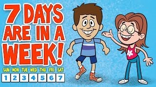 The 7 Days of the Week Song ♫ 7 Days of the Week Calendar Song ♫ Kids Songs by The Learning Station [upl. by Oirevlis]