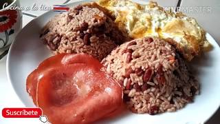 Gallo Pinto Costa Rica  Desayuno típico Costarrisence Cocina con Jenny [upl. by Ag788]