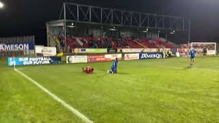 We Are Ports TV UNCUT  Portadown 2 Loughgall 0  BetMcLean Cup QF  51223 [upl. by Hayn]