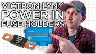 How to Add Fuse Holders to a Victron Lynx Power In for a DIY Camper Electrical System [upl. by Yemrej]