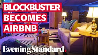 Worlds last Blockbuster becomes Airbnb property [upl. by Klute]