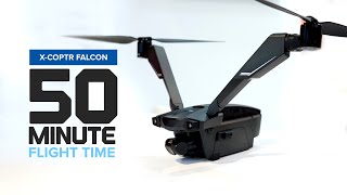 World’s First VShaped BiCopter VCoptr Falcon by ZeroZero Robotics [upl. by Verla]