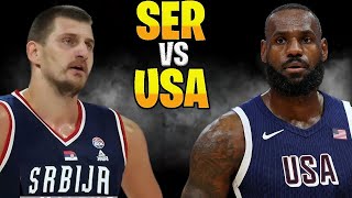 Serbia Vs United States  Highlights USA Basketball Showcase [upl. by Resor402]