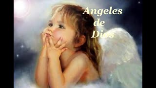 ANGELES DE DIOS Letra [upl. by Meadow]