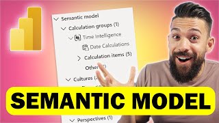 Exploring the SEMANTIC MODEL in Power BI [upl. by Aniale422]