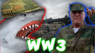 SHARK PUPPET IN WW3 [upl. by Yenittirb]