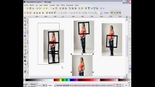 Tutorial de un fotomontaje con inkscape [upl. by Iraam]