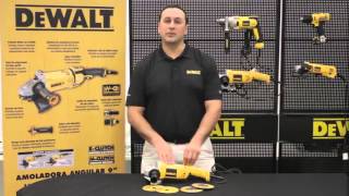 Conoce como funciona la PULIDORA ANGULAR DW831 de Dewalt [upl. by Oicatsana]