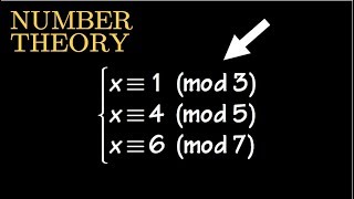 System of congruences modular arithmetic [upl. by Seline]