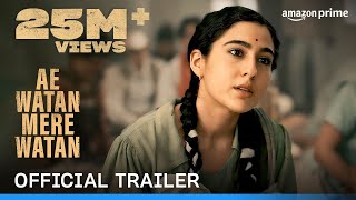 Ae Watan Mere Watan  Official Trailer  Prime Video India [upl. by Aihseuqal686]