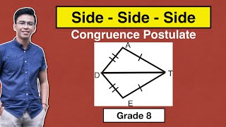 Side  Side  Side SSS Congruence Postulate  Congruent Triangles MathTeacherGon [upl. by Uis]