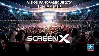 Screen X at a Cineplex Odeon South Edmonton Cinemas Canada [upl. by Haldis72]