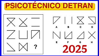 exame psicotécnico detran 2025 psicotécnico detran 2025 teste psicotécnico detran 2025 psicoteste [upl. by Marcellina772]