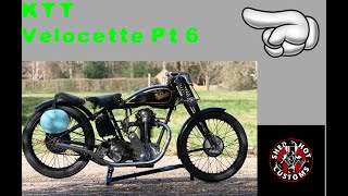 Velocette KTT Special Build Pt 6 Front brake [upl. by Lleira]