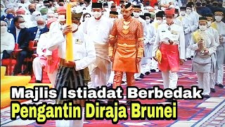 🇧🇳Majlis Istiadat Berbedak Pengantin Diraja BRUNEI 19012022 [upl. by Sadoc]