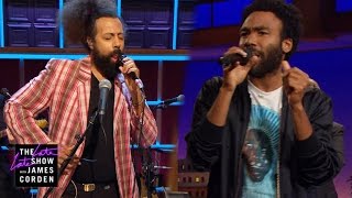 Donald Glover amp Reggie Watts Make Music [upl. by Stine]