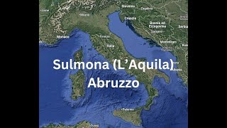 SULMONA ABRUZZO REGION LAQUILA  Cheap Properties For Sale In Italy [upl. by Ethbinium]