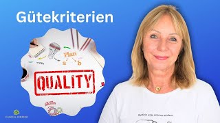 Gütekriterien Objektivität  Reliabilität  Validität  Dr Claudia Bignion [upl. by Rivers]