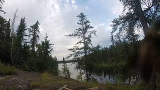 Campsite  Missing Link Lake  South most campsite on this lake in the BWCA [upl. by Gerardo]