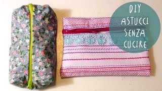 Tutorial BACK TO SCHOOL ASTUCCI fai da te SENZA CUCIRE in 3 STILI by ART Tv [upl. by Enicnarf149]