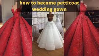 Learn how to cutting and stitching petticoat at hom  Pattern making [upl. by Mur]