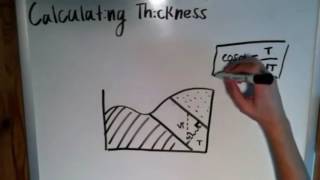 The Basics of Geology Calculating Thickness [upl. by Brentt]