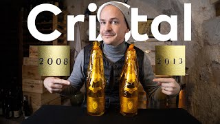 650  CHAMPAGNE  MASTER of WINE Tastes two Vintages of Louis Roederer CRISTAL [upl. by Yadahs]