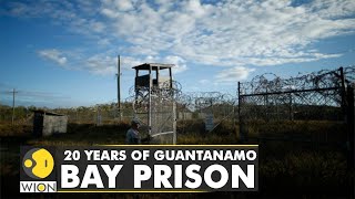 20 years since the opening of Guantanamo Bay the infamous US prison  WION English News [upl. by Aneelahs]